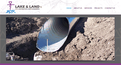 Desktop Screenshot of lakeandland.com.au